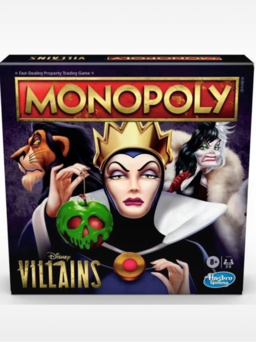 Disney Villains Edition Monopoly Board Game by Hasbro